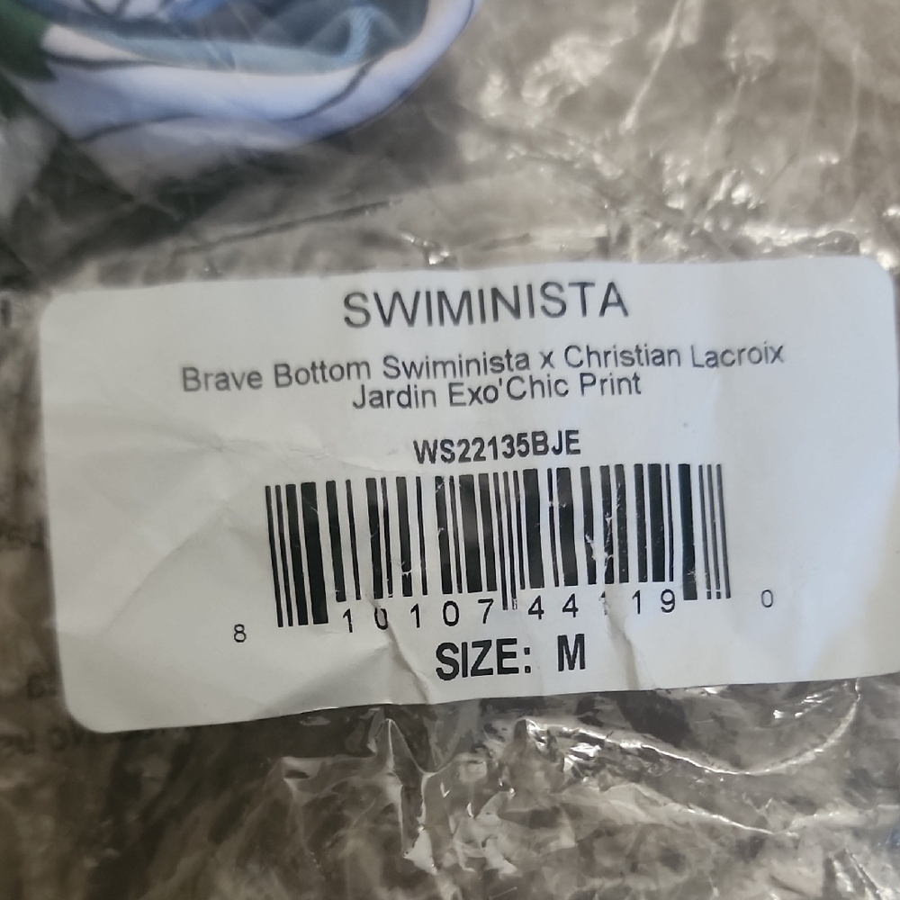 Swiminista Brave Bottom X Christian Lacroix Jardin Exotic Chic - Picture 5 of 5